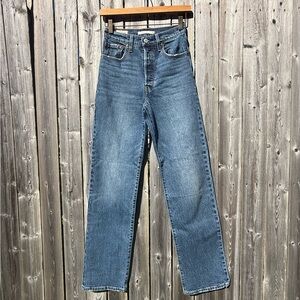 Levi’s ribcage full length 24x32
